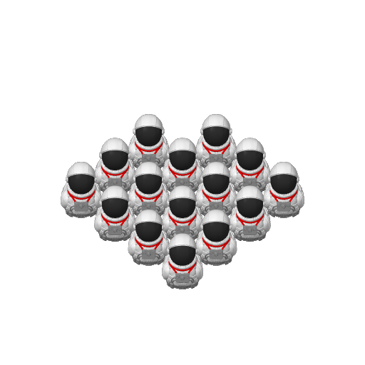 Space Suit Explorer Dash Duck (3D render, made to order)