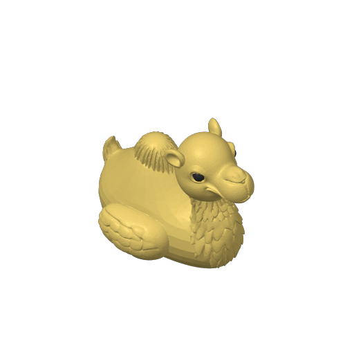 Desert Hump Backed Traveler Dash Duck (3D render, made to order)