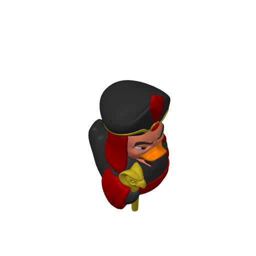 Royal Vizier Sorcerer Dash Duck (3D render, made to order)