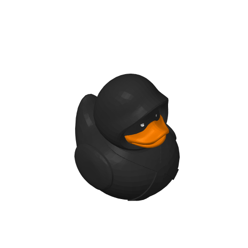 Stealthy Shadow Warrior Dash Duck (3D render, made to order)