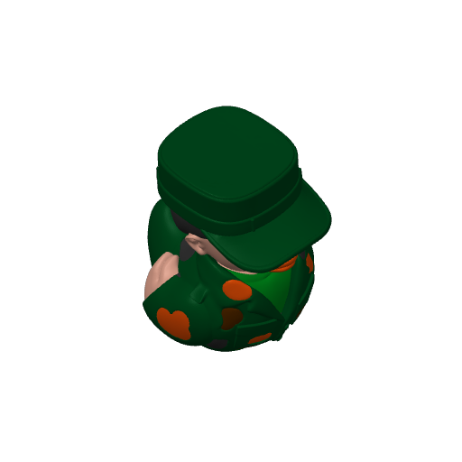 Serviceman Troop Dash Duck (3D render, made to order)