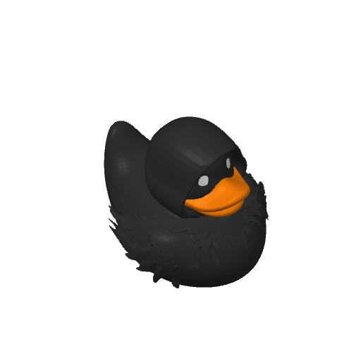 Ghostly Shadow Being Dash Duck (3D render, made to order)