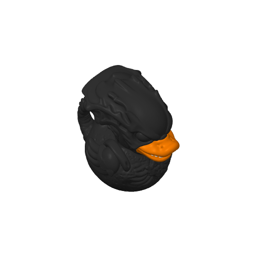 Egg Laying Alien Hive Mother Dash Duck (3D render, made to order)